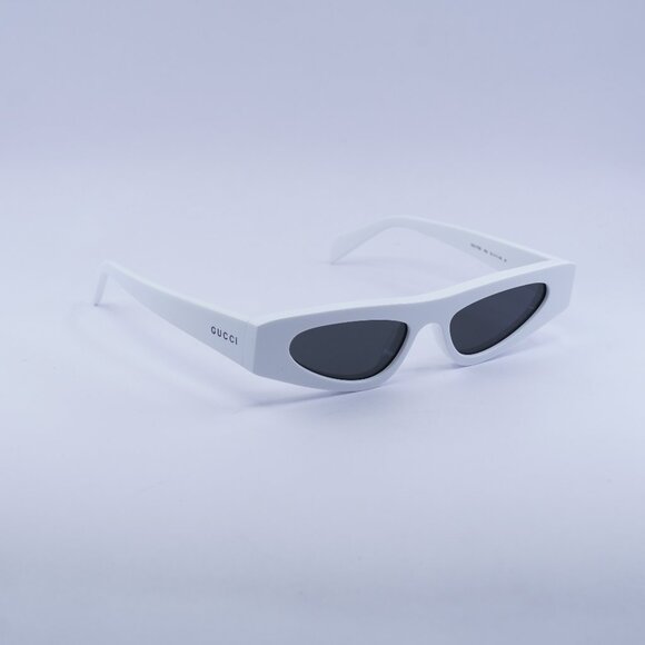 🕶️ New Gucci GG1779S 002 Sunglasses - White Frame Grey Lenses
